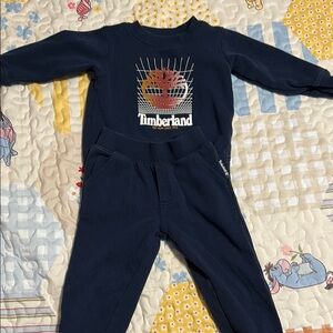 Timberland Navy Blue Baby Outfit